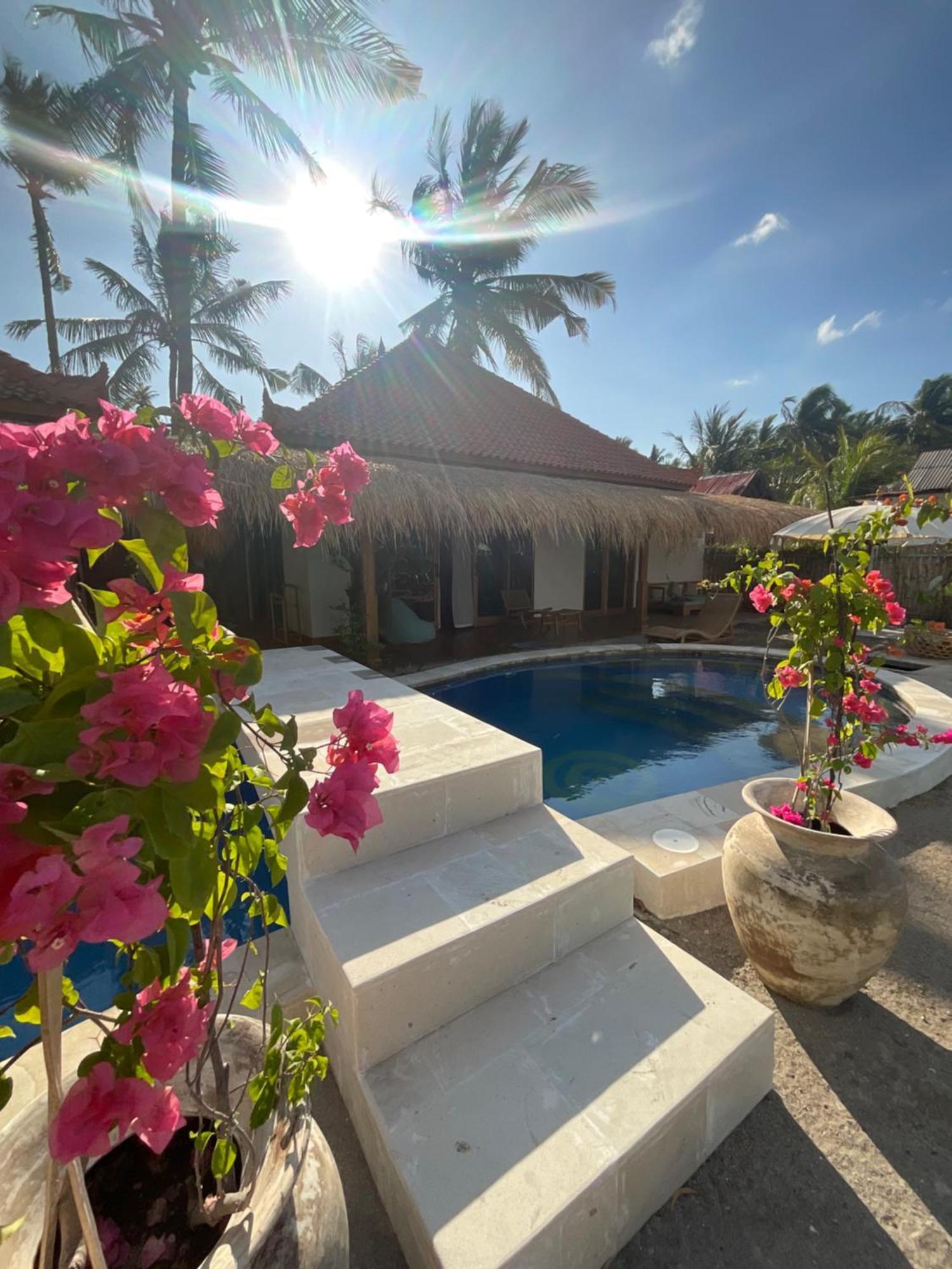 Mandala Beach Healing Rooms Gili Air Eksteriør bilde