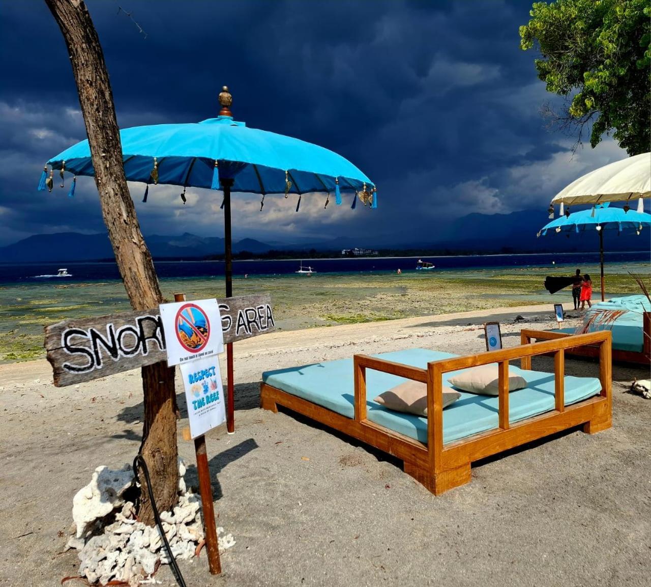 Mandala Beach Healing Rooms Gili Air Eksteriør bilde